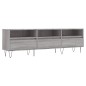 vidaXL Mueble para TV madera contrachapada gris Sonoma 150x30x44,5 cm vidaXL Mueble para TV madera contrachapada gris Sonoma 150x30x44,5 cm