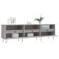 vidaXL Mueble para TV madera contrachapada gris Sonoma 150x30x44,5 cm vidaXL Mueble para TV madera contrachapada gris Sonoma 150x30x44,5 cm