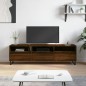 vidaXL Mueble de TV madera contrachapada roble marrón 150x30x44,5 cm vidaXL Mueble de TV madera contrachapada roble marrón 150x30x44,5 cm