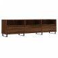 vidaXL Mueble de TV madera contrachapada roble marrón 150x30x44,5 cm vidaXL Mueble de TV madera contrachapada roble marrón 150x30x44,5 cm