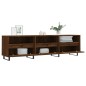 vidaXL Mueble de TV madera contrachapada roble marrón 150x30x44,5 cm vidaXL Mueble de TV madera contrachapada roble marrón 150x30x44,5 cm