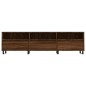 vidaXL Mueble de TV madera contrachapada roble marrón 150x30x44,5 cm vidaXL Mueble de TV madera contrachapada roble marrón 150x30x44,5 cm