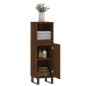 vidaXL Armario de baño madera contrachapada marrón roble 30x30x100 cm vidaXL Armario de baño madera contrachapada marrón roble 30x30x100 cm