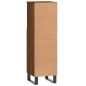 vidaXL Armario de baño madera contrachapada marrón roble 30x30x100 cm vidaXL Armario de baño madera contrachapada marrón roble 30x30x100 cm