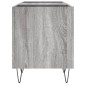 vidaXL Mueble para discos madera contrachapada gris sonoma 121x38x48cm vidaXL Mueble para discos madera contrachapada gris sonoma 121x38x48cm