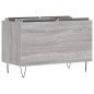 vidaXL Mueble discos madera contrachapada gris sonoma 74,5x38x48 cm vidaXL Mueble discos madera contrachapada gris sonoma 74,5x38x48 cm