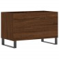 vidaXL Mueble discos madera contrachapada roble marrón 74,5x38x48 cm vidaXL Mueble discos madera contrachapada roble marrón 74,5x38x48 cm