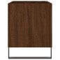vidaXL Mueble discos madera contrachapada roble marrón 74,5x38x48 cm vidaXL Mueble discos madera contrachapada roble marrón 74,5x38x48 cm