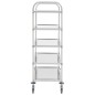 vidaXL Carrito de cocina de 5 alturas 107x55x147 cm acero inoxidable vidaXL Carrito de cocina de 5 alturas 107x55x147 cm acero inoxidable