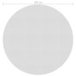 vidaXL Cubierta solar de piscina de PE flotante gris 250 cm