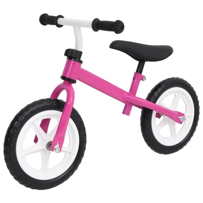 vidaXL Bicicleta sin pedales 9,5 pulgadas rosa vidaXL Bicicleta sin pedales 9,5 pulgadas rosa