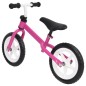 vidaXL Bicicleta sin pedales 9,5 pulgadas rosa vidaXL Bicicleta sin pedales 9,5 pulgadas rosa