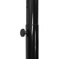 vidaXL Canasta de baloncesto polietileno negro 258-363 cm vidaXL Canasta de baloncesto polietileno negro 258-363 cm