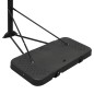 vidaXL Canasta de baloncesto polietileno negro 258-363 cm vidaXL Canasta de baloncesto polietileno negro 258-363 cm