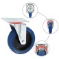 vidaXL Ruedas giratorias 4 unidades 125 mm