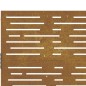 vidaXL Puerta de jardín acero corten diseño cuadrado 105x105 cm vidaXL Puerta de jardín acero corten diseño cuadrado 105x105 cm