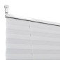Plisse Persiana Blanco Cortina Plisada 100X150cm