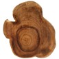 vidaXL Mesa de centro de madera de acacia maciza 60x55x25 cm vidaXL Mesa de centro de madera de acacia maciza 60x55x25 cm