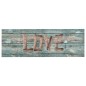 vidaXL Alfombra de cocina lavable Love 60x300 cm vidaXL Alfombra de cocina lavable Love 60x300 cm