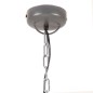 vidaXL Lámpara colgante industrial 32 cm gris E27