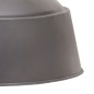vidaXL Lámpara colgante industrial 32 cm gris E27