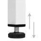 vidaXL Armario almacenamiento acero blanco 80x35x101,5 cm vidaXL Armario almacenamiento acero blanco 80x35x101,5 cm