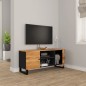 vidaXL Mueble de TV madera maciza de acacia 105x33x46 cm vidaXL Mueble de TV madera maciza de acacia 105x33x46 cm
