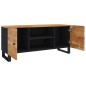 vidaXL Mueble de TV madera maciza de acacia 105x33x46 cm vidaXL Mueble de TV madera maciza de acacia 105x33x46 cm