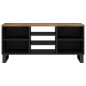 vidaXL Mueble de TV madera mango y madera contrachapada 100x33x46 cm
