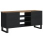 vidaXL Mueble de TV madera mango y madera contrachapada 100x33x46 cm
