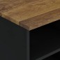 vidaXL Mueble de TV madera mango y madera contrachapada 100x33x46 cm