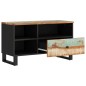 vidaXL Mueble de TV madera reciclada y madera de ingeniería 80x33x46cm