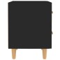vidaXL Mesitas de noche 2 unidades negro 40x35x47,5 cm vidaXL Mesitas de noche 2 unidades negro 40x35x47,5 cm