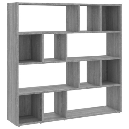 vidaXL Estantería/divisor de espacios gris Sonoma 105x24x102 cm