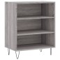 vidaXL Aparador madera de ingeniería gris Sonoma 57x35x70 cm vidaXL Aparador madera de ingeniería gris Sonoma 57x35x70 cm