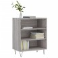 vidaXL Aparador madera de ingeniería gris Sonoma 57x35x70 cm vidaXL Aparador madera de ingeniería gris Sonoma 57x35x70 cm