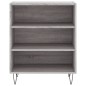 vidaXL Aparador madera de ingeniería gris Sonoma 57x35x70 cm vidaXL Aparador madera de ingeniería gris Sonoma 57x35x70 cm
