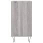 vidaXL Aparador madera de ingeniería gris Sonoma 57x35x70 cm vidaXL Aparador madera de ingeniería gris Sonoma 57x35x70 cm