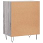 vidaXL Aparador madera de ingeniería gris Sonoma 57x35x70 cm vidaXL Aparador madera de ingeniería gris Sonoma 57x35x70 cm
