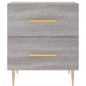 vidaXL Mesitas noche 2 uds madera ingeniería gris Sonoma 40x35x47,5 cm vidaXL Mesitas noche 2 uds madera ingeniería gris Sonoma 40x35x47,5 cm