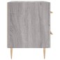 vidaXL Mesitas noche 2 uds madera ingeniería gris Sonoma 40x35x47,5 cm vidaXL Mesitas noche 2 uds madera ingeniería gris Sonoma 40x35x47,5 cm