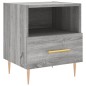 vidaXL Mesitas noche 2 uds madera ingeniería gris Sonoma 40x35x47,5 cm vidaXL Mesitas noche 2 uds madera ingeniería gris Sonoma 40x35x47,5 cm