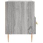 vidaXL Mesitas noche 2 uds madera ingeniería gris Sonoma 40x35x47,5 cm vidaXL Mesitas noche 2 uds madera ingeniería gris Sonoma 40x35x47,5 cm