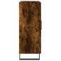 vidaXL Aparador de madera de ingeniería roble ahumado 69,5x34x90 cm vidaXL Aparador de madera de ingeniería roble ahumado 69,5x34x90 cm