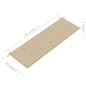 vidaXL Banco Batavia madera maciza de teca con cojín beige 150 cm vidaXL Banco Batavia madera maciza de teca con cojín beige 150 cm