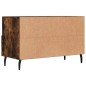 vidaXL Mueble para TV madera contrachapada roble ahumado 80x36x50 cm vidaXL Mueble para TV madera contrachapada roble ahumado 80x36x50 cm