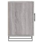 vidaXL Mueble para TV madera de ingeniería gris Sonoma 150x30x50 cm