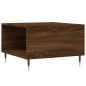 vidaXL Mesa de centro madera contrachapada roble marrón 55x55x36,5 cm vidaXL Mesa de centro madera contrachapada roble marrón 55x55x36,5 cm