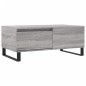 vidaXL Mesa de centro madera contrachapada gris Sonoma 90x50x36,5 cm vidaXL Mesa de centro madera contrachapada gris Sonoma 90x50x36,5 cm