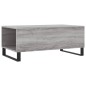 vidaXL Mesa de centro madera contrachapada gris Sonoma 90x50x36,5 cm vidaXL Mesa de centro madera contrachapada gris Sonoma 90x50x36,5 cm